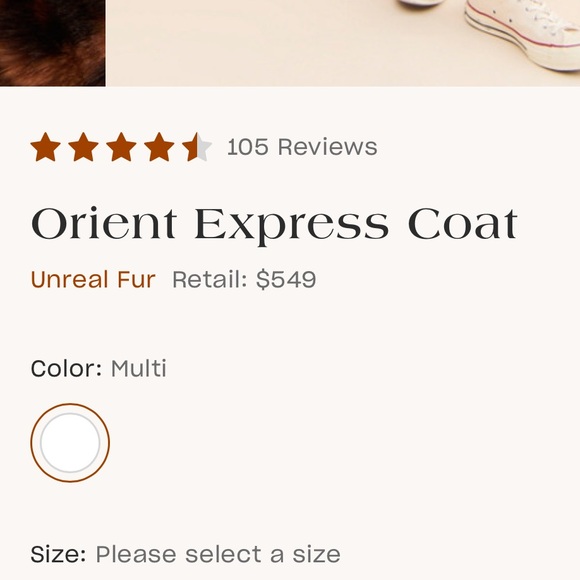 Unreal Fur - Cheetah Print Coat - Picture 6 of 11